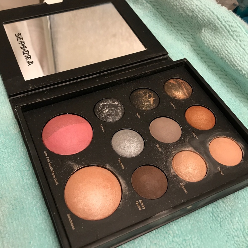 Sephora Mixed Metals Baked Eye and Face Palette